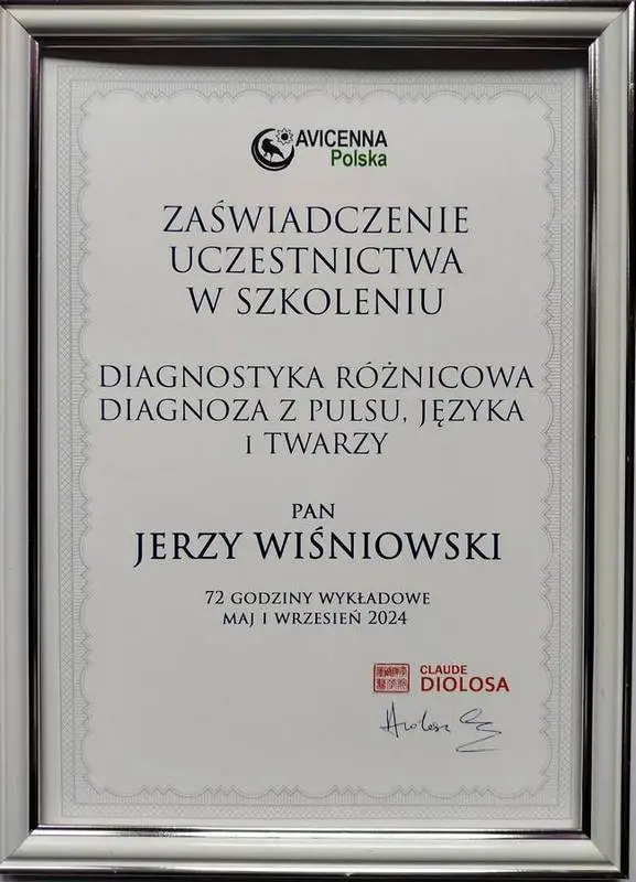Międzynarodowy certyfikat terapeuty